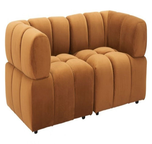 Rist Corner Chair Brown