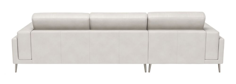 Bliss Leather Sectional - Beige