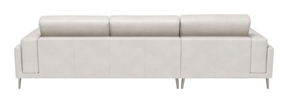 Bliss Leather Sectional - Beige