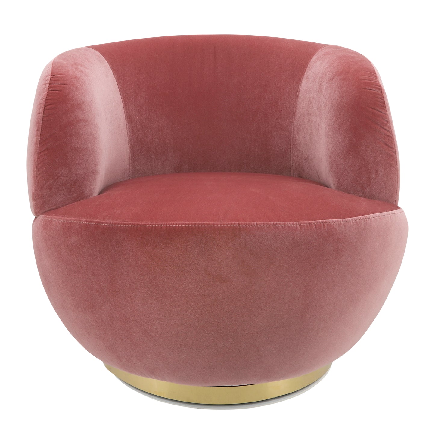 Velveteen Swivel Chair