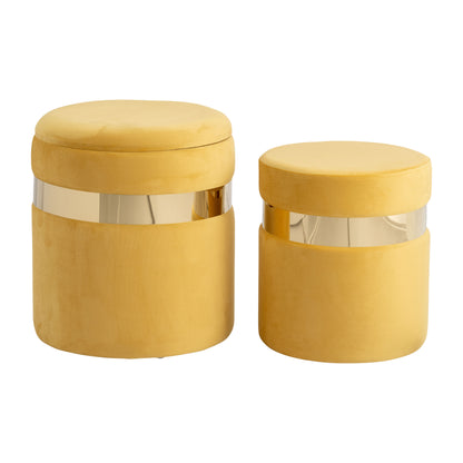 Delia Belted Ottomans