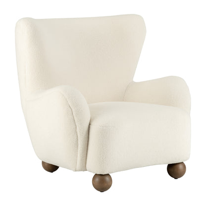 Posh Wingback Occasional Chair