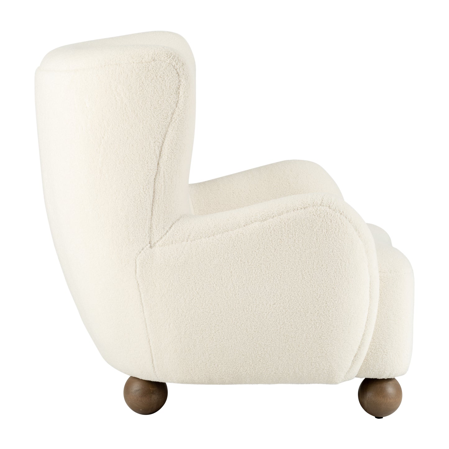 Posh Wingback Occasional Chair