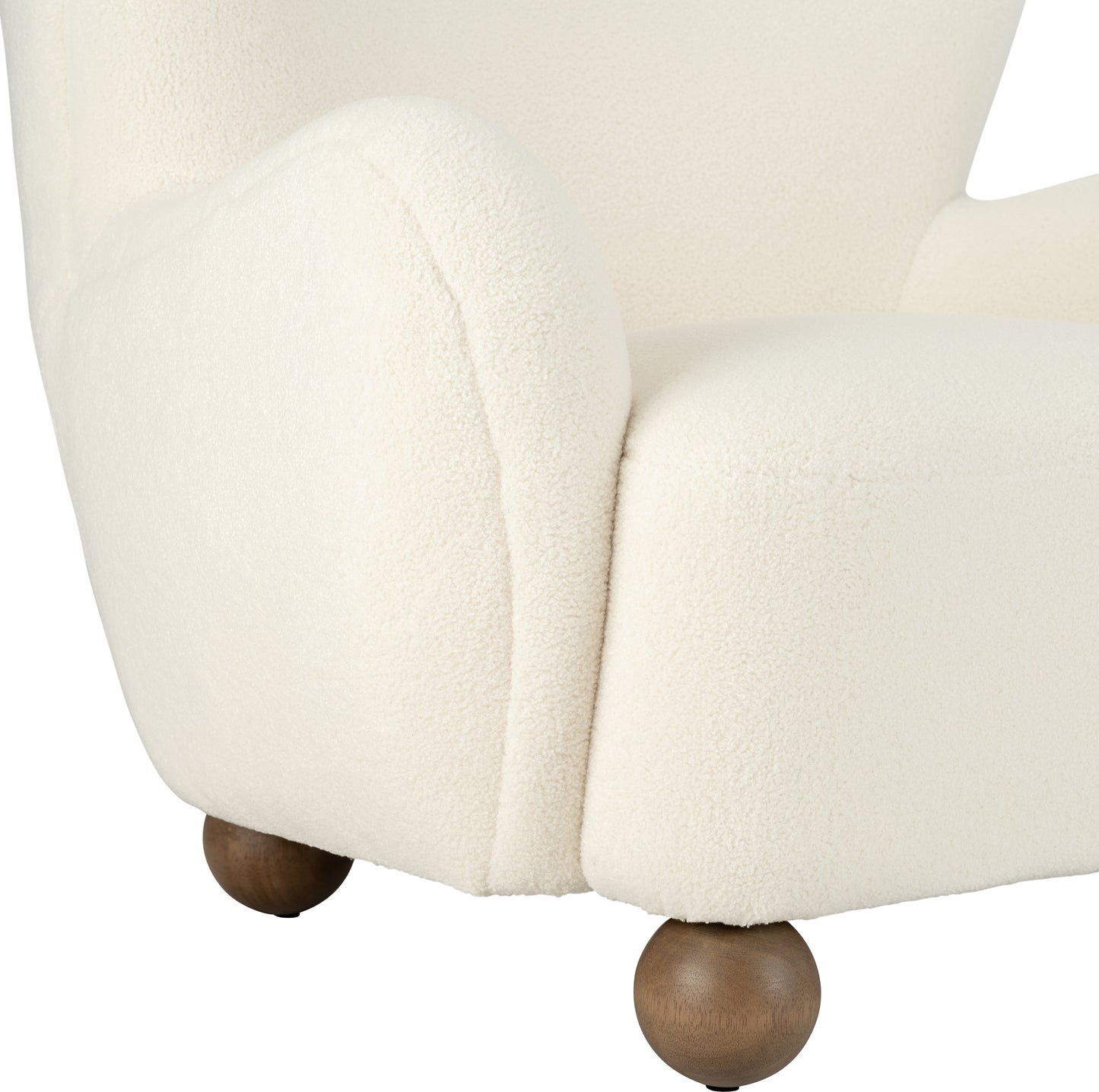 Posh Wingback Occasional Chair