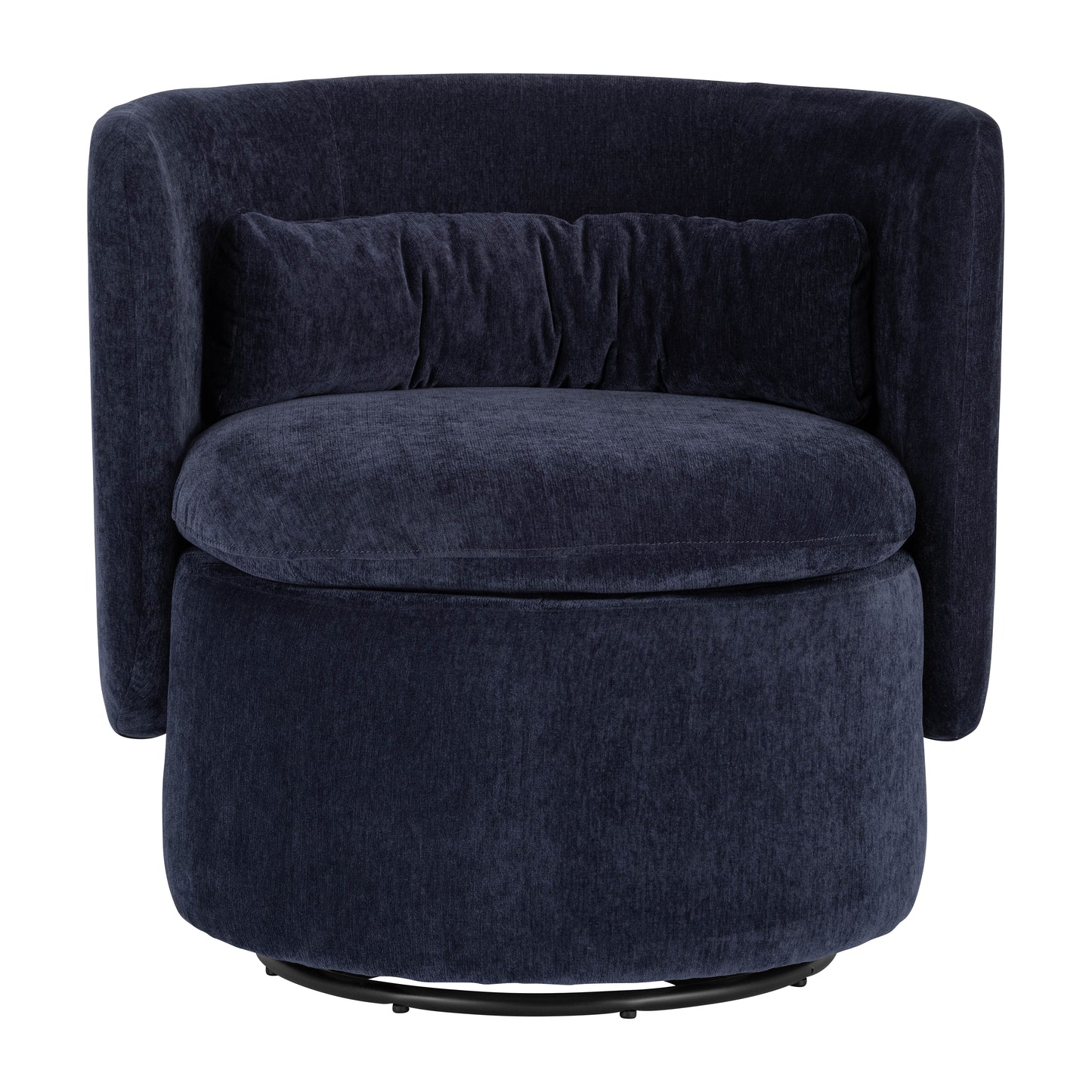 Caleb Round-back Swivel Chair