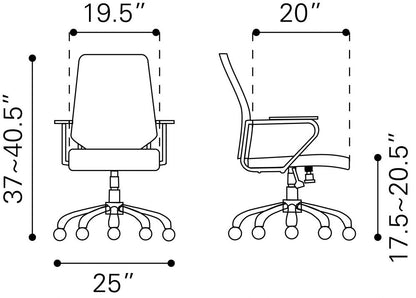 Enterprise Low Back Office Chair