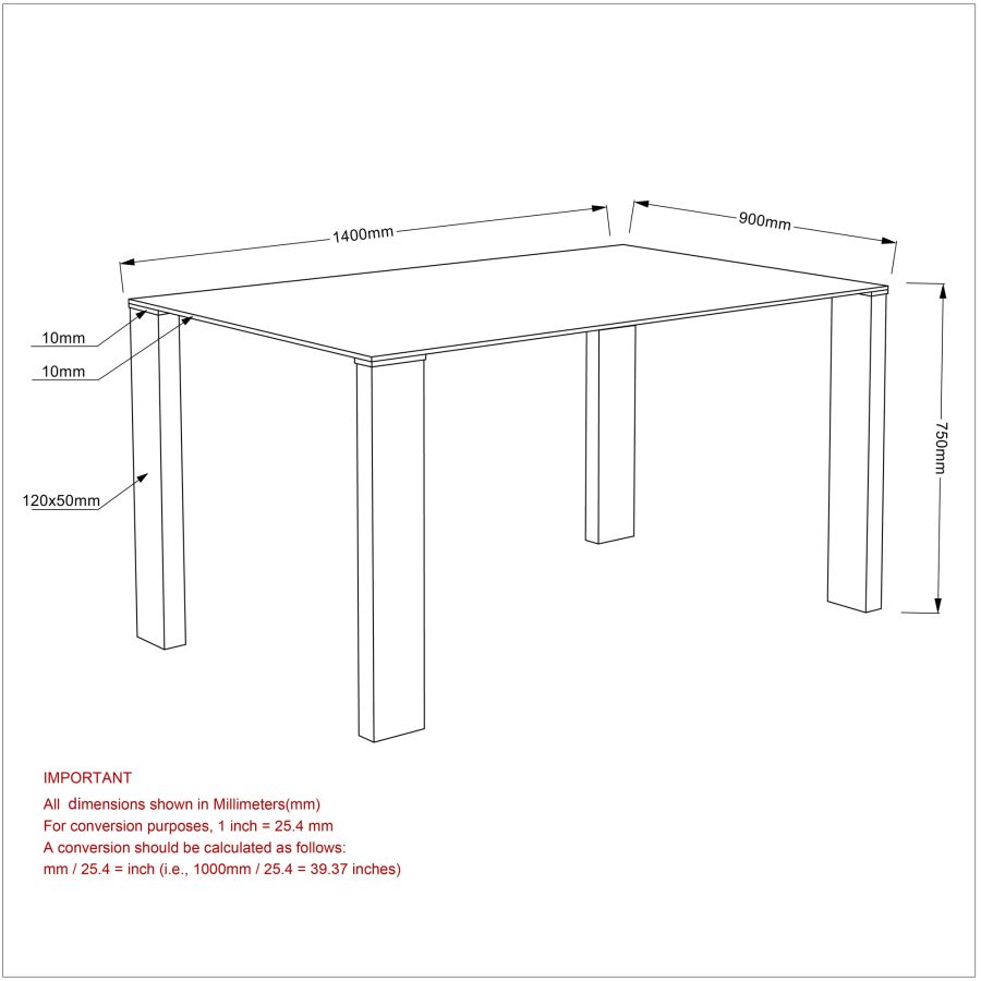 Frankfurt-Maxim 5 Piece Dining Set