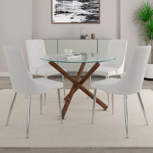 Rocca-Devo 5 Piece Dining Set