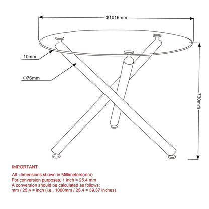 Rocca-Cora 5 Piece Dining Set