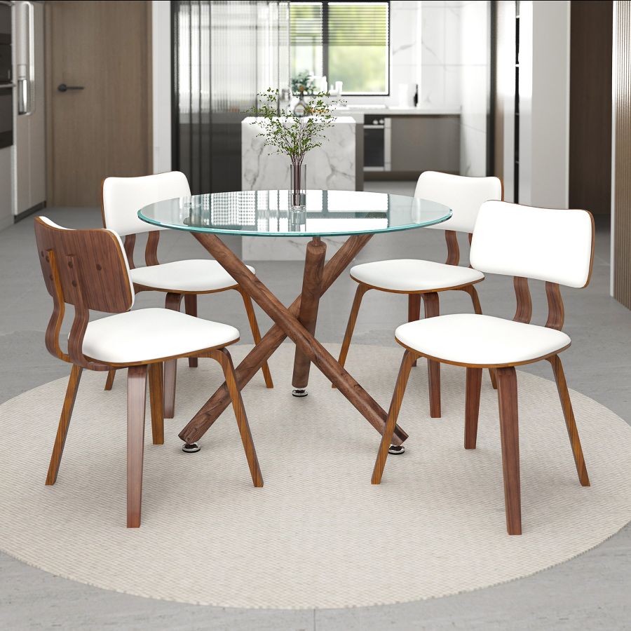 Rocca-Zuni 5 Piece Dining Set