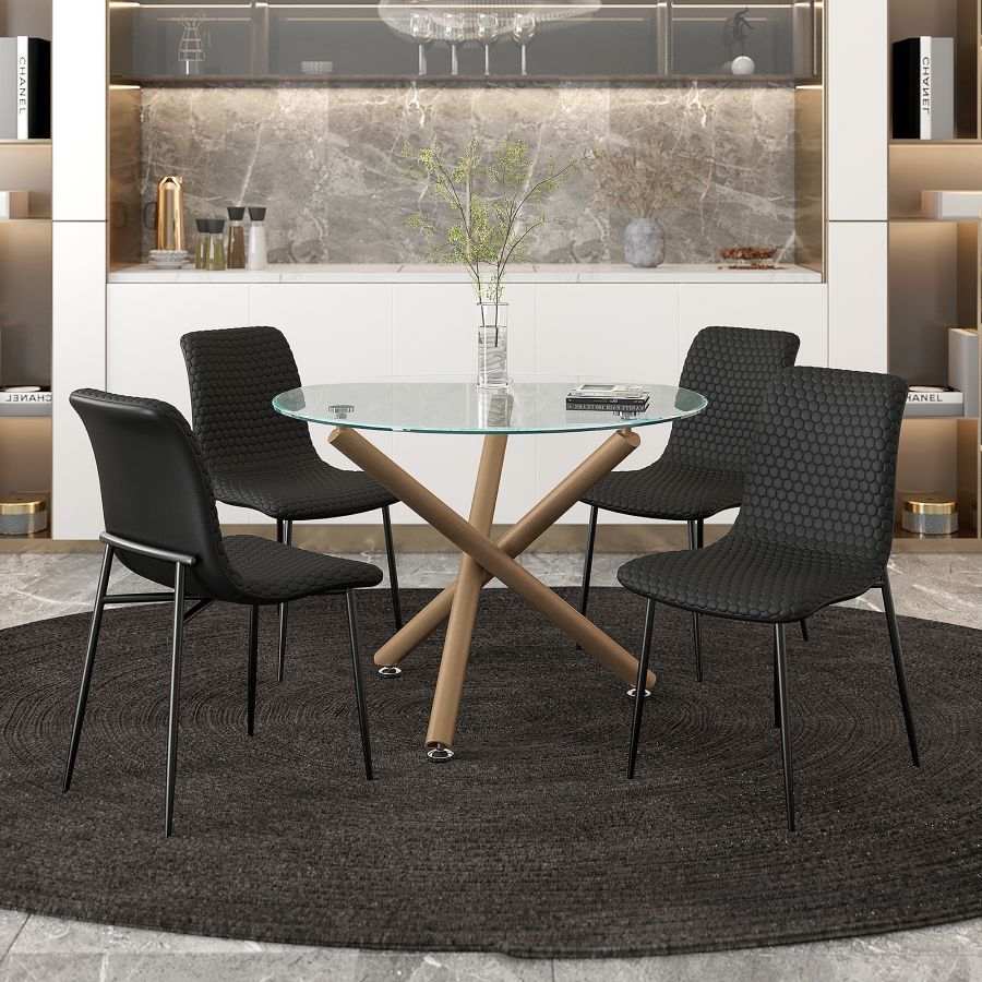 Carmilla-Brixx 5 Piece Dining Set