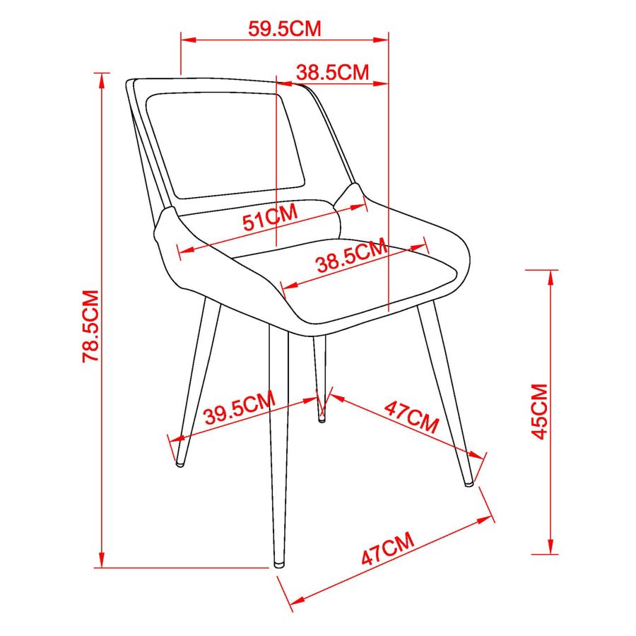 Krish-Hudson 7 Piece Dining Set