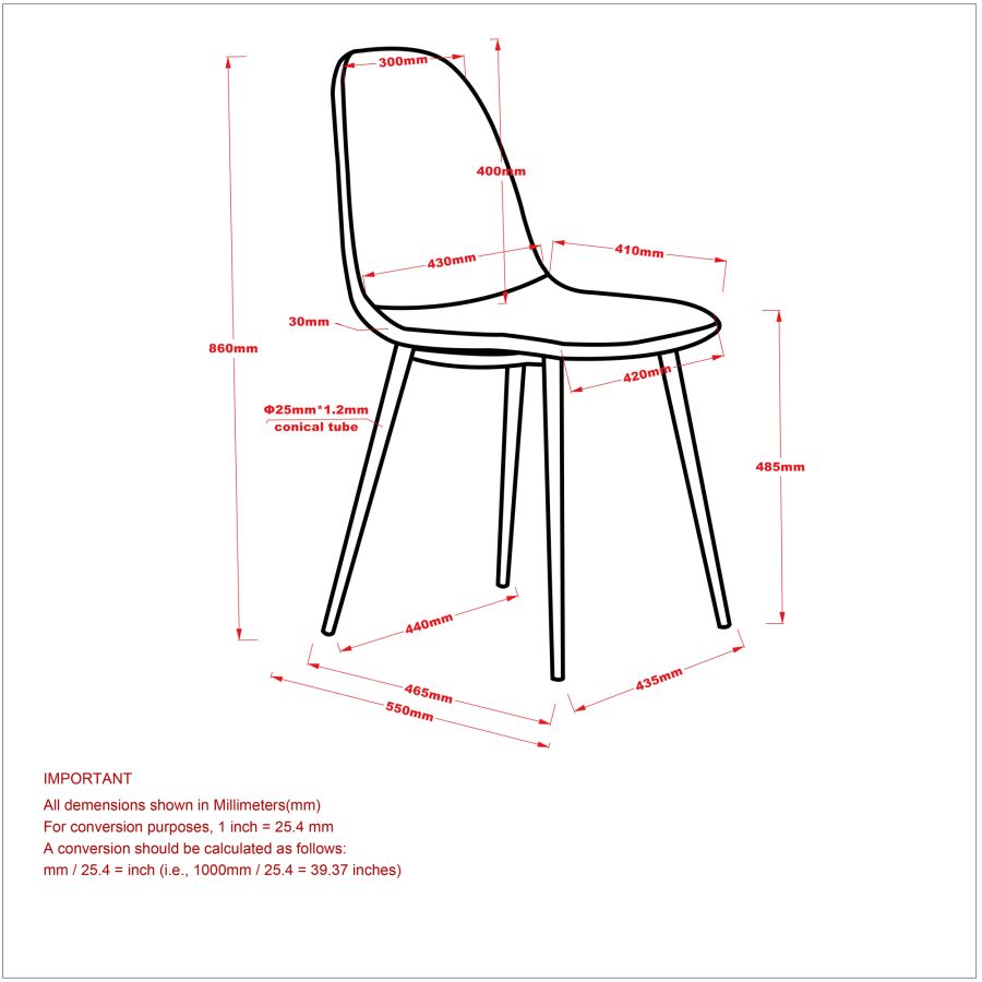 Franco-Lyna 5 Piece Dining Set