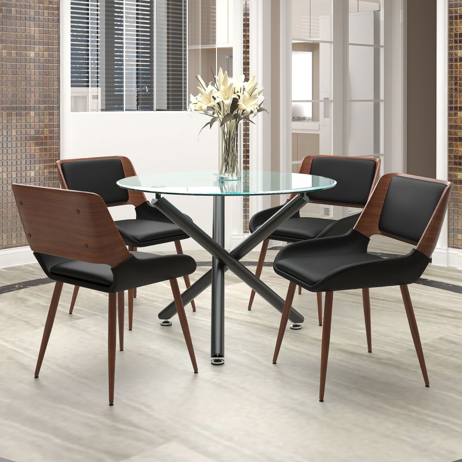 Suzette-Hudson 5 Piece Dining Set