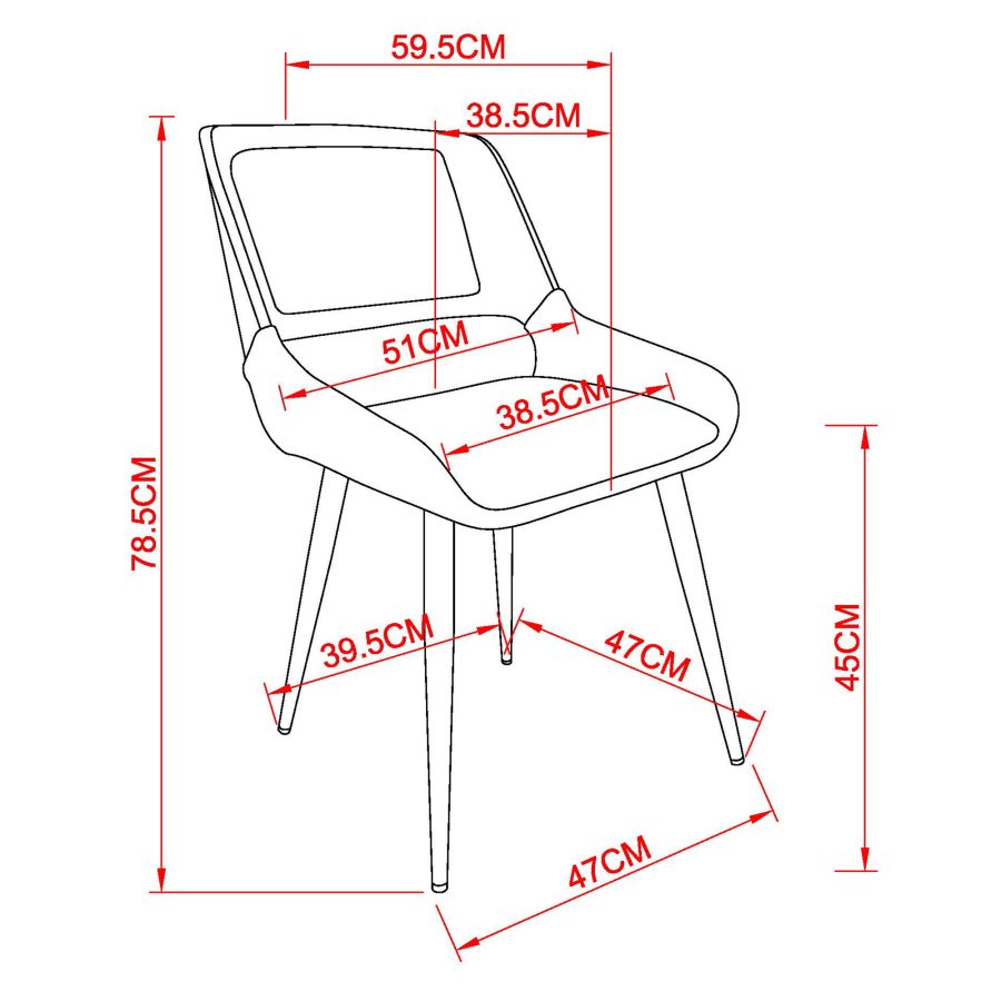 Suzette-Hudson 5 Piece Dining Set