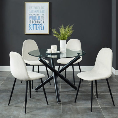 Suzette-Olly 5 Piece Dining Set