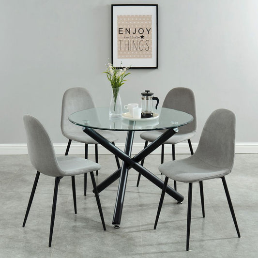 Suzette-Olly 5 Piece Dining Set