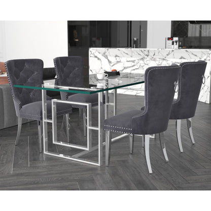 Eros-Hollis 5 Piece Dining Set