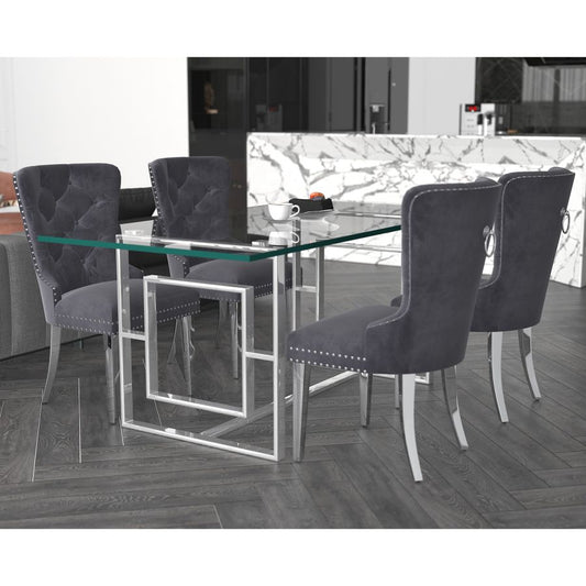 Eros-Chloe 5 Piece Dining Set