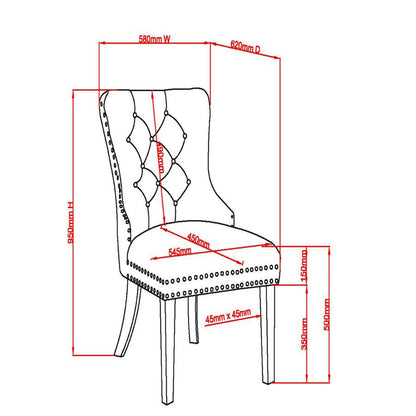 Napoli-Hollis 7 Piece Dining Set