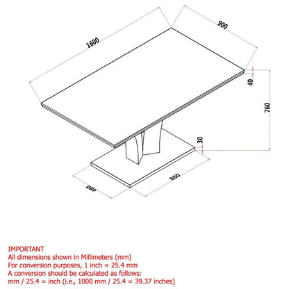 Napoli-Devo 7 Piece Dining Set