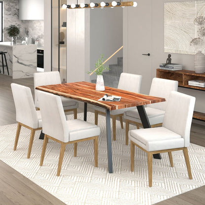 Virag-Cortez 7 Piece Dining Set