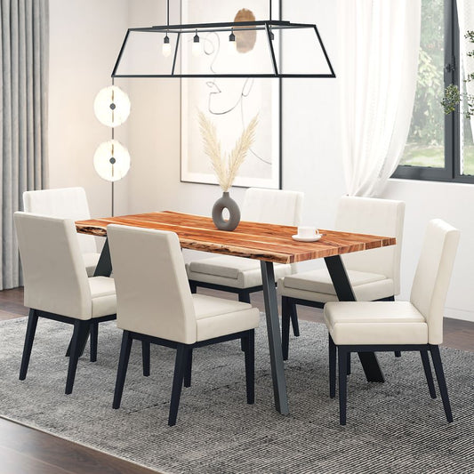 Virag-Cortez 7 Piece Dining Set