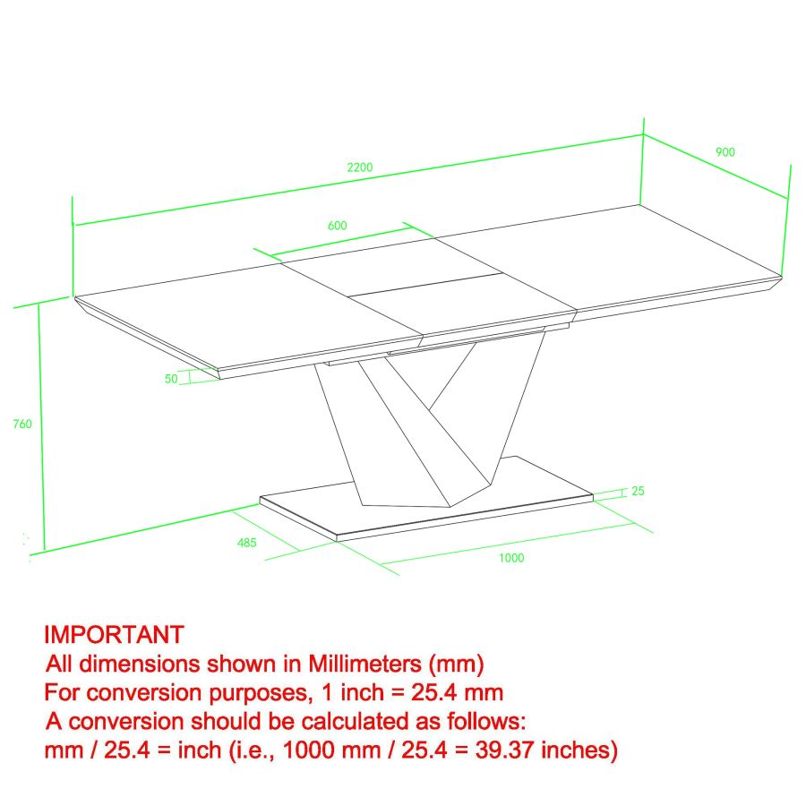 Eclipse-Silvano 7 Piece Dining Set