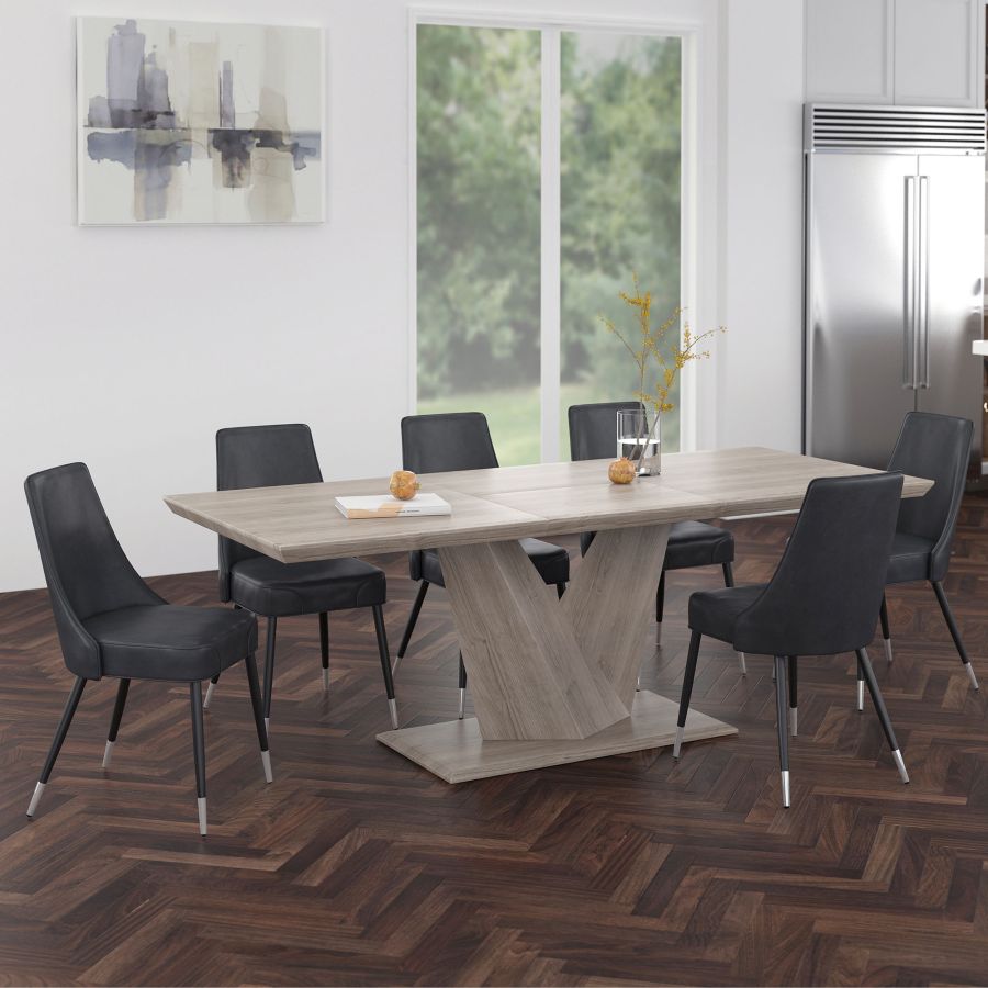 Eclipse-Silvano 7 Piece Dining Set