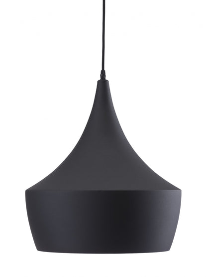 Matte Black Tipi Ceiling Lamp