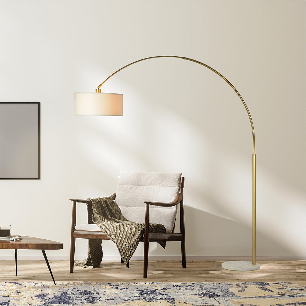 Ambient Arch Gold Brass Floor Lamp