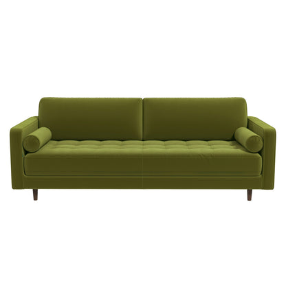 Anthony Pistachio Green Velvet Sofa