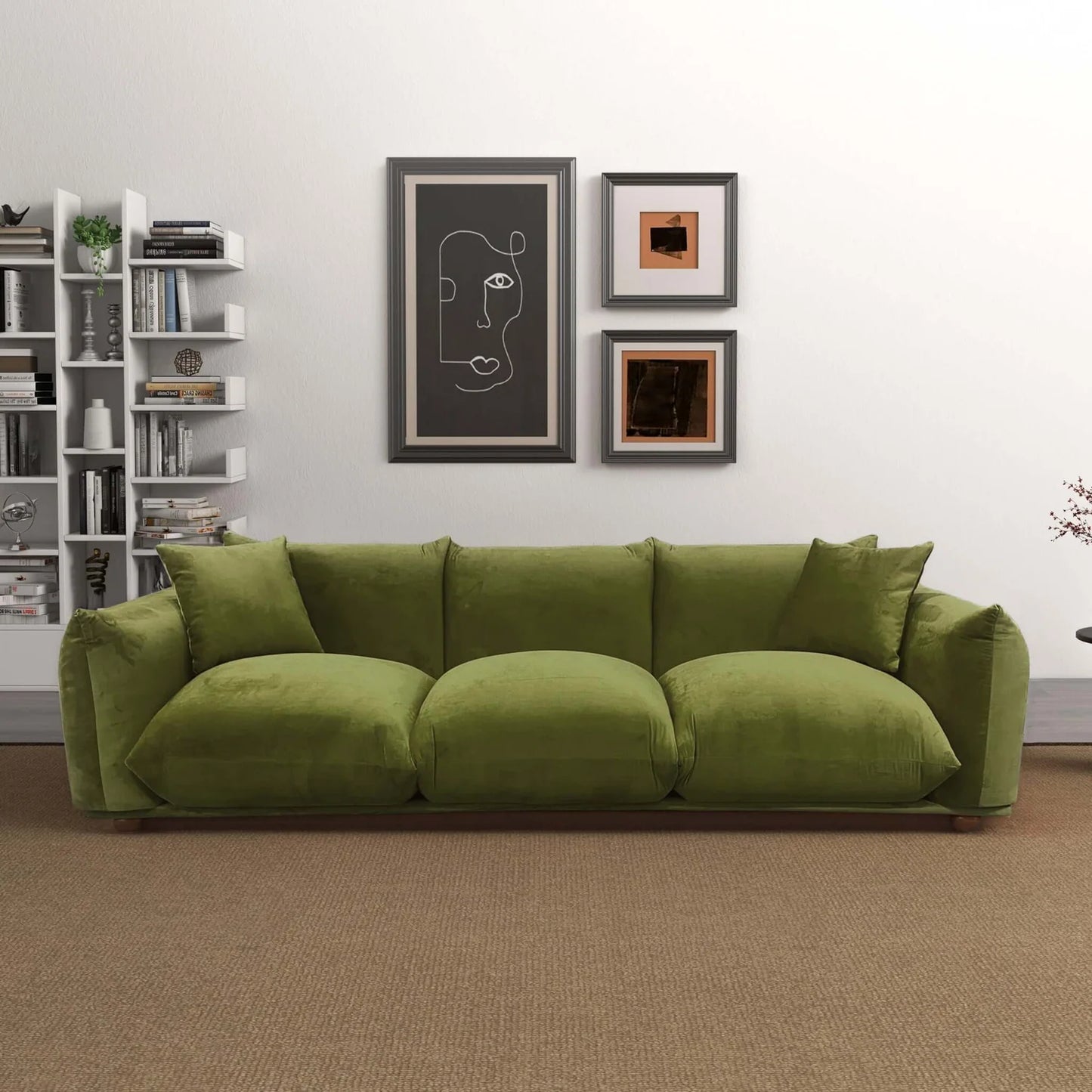 Arlo Velvet Sofa