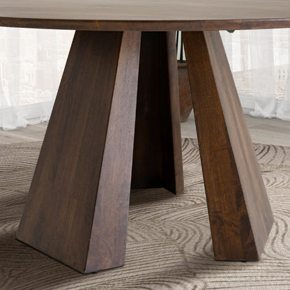 Bolton Round Walnut Dining Table