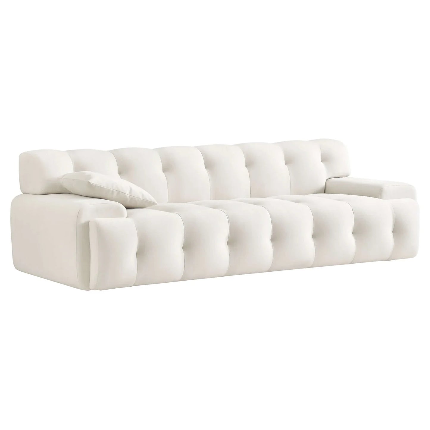 Brampton Cream Velvet Sofa