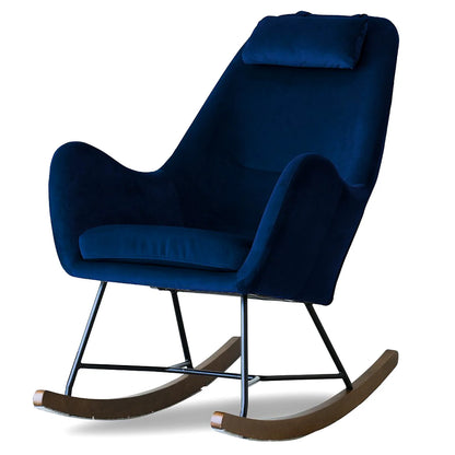 Chelsea Velvet Rocking Chair