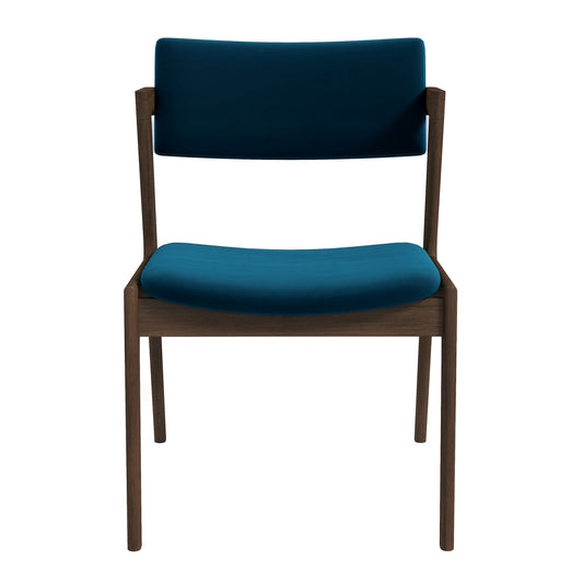 Edwin Velvet Dining Chair (Set Of 2) - Teal