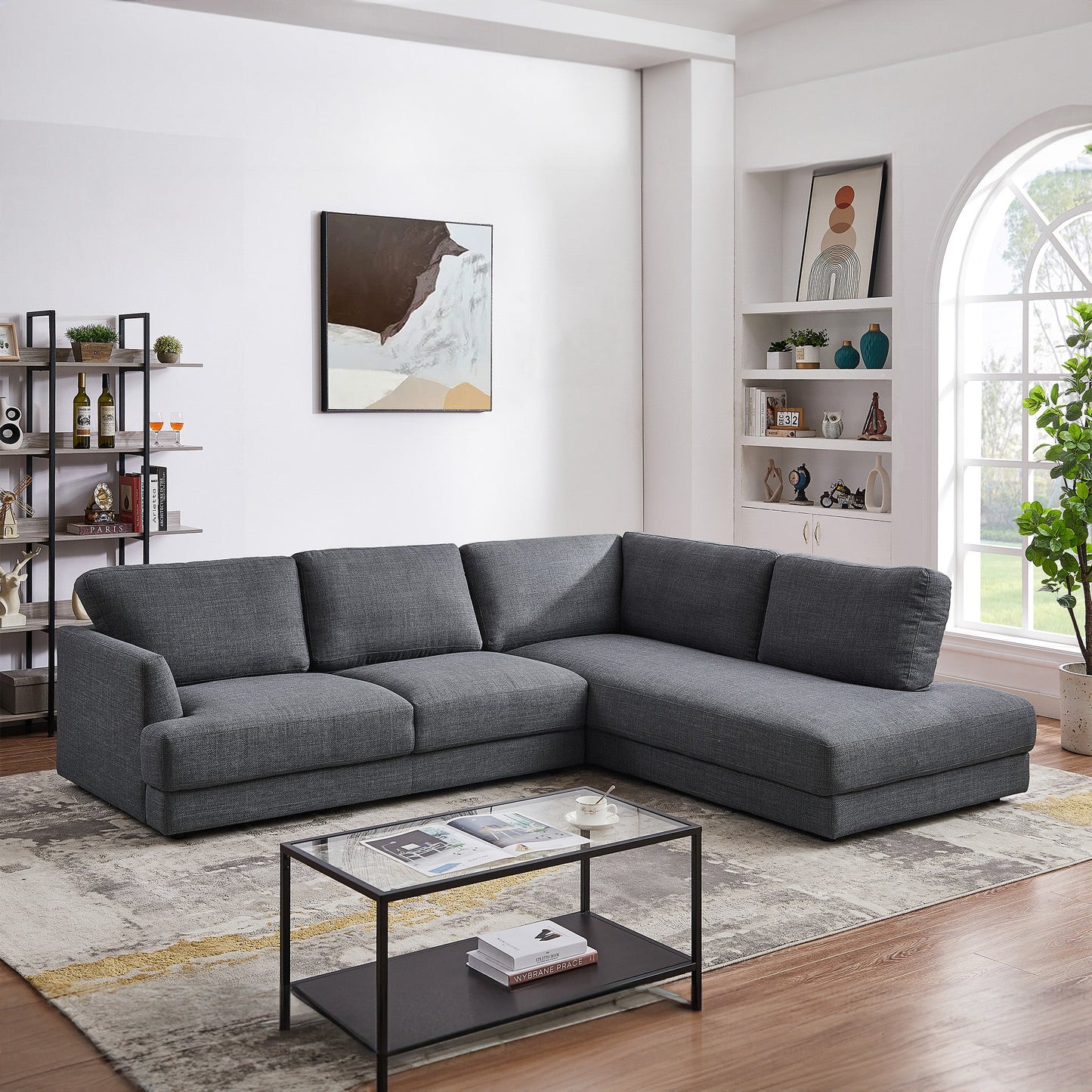 Glander Cozy Right Facing Sectional