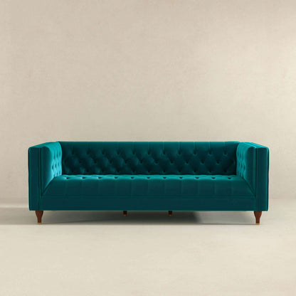 Evelyn Modern Luxury Sofa - Teal