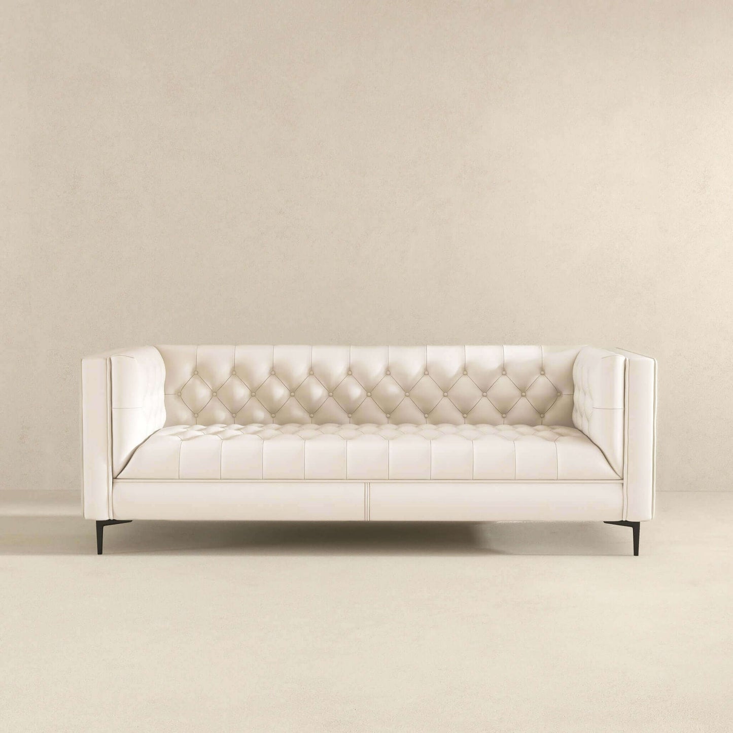 Evelyn Modern Luxury Sofa - Cream