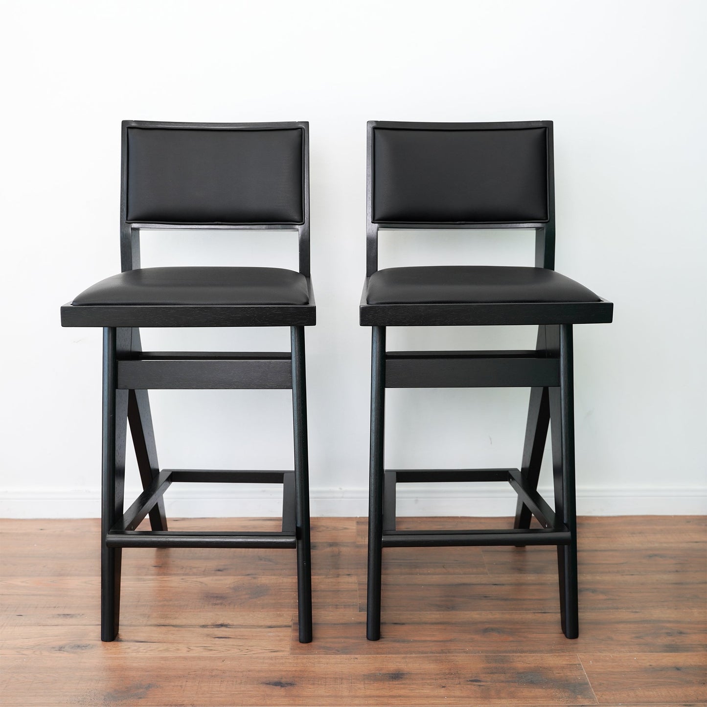 Keira Black Bar Stool (Set of 2)