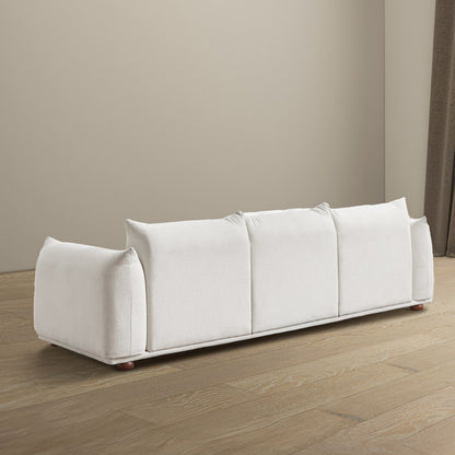 Kely 100'' Cream Boucle Sofa