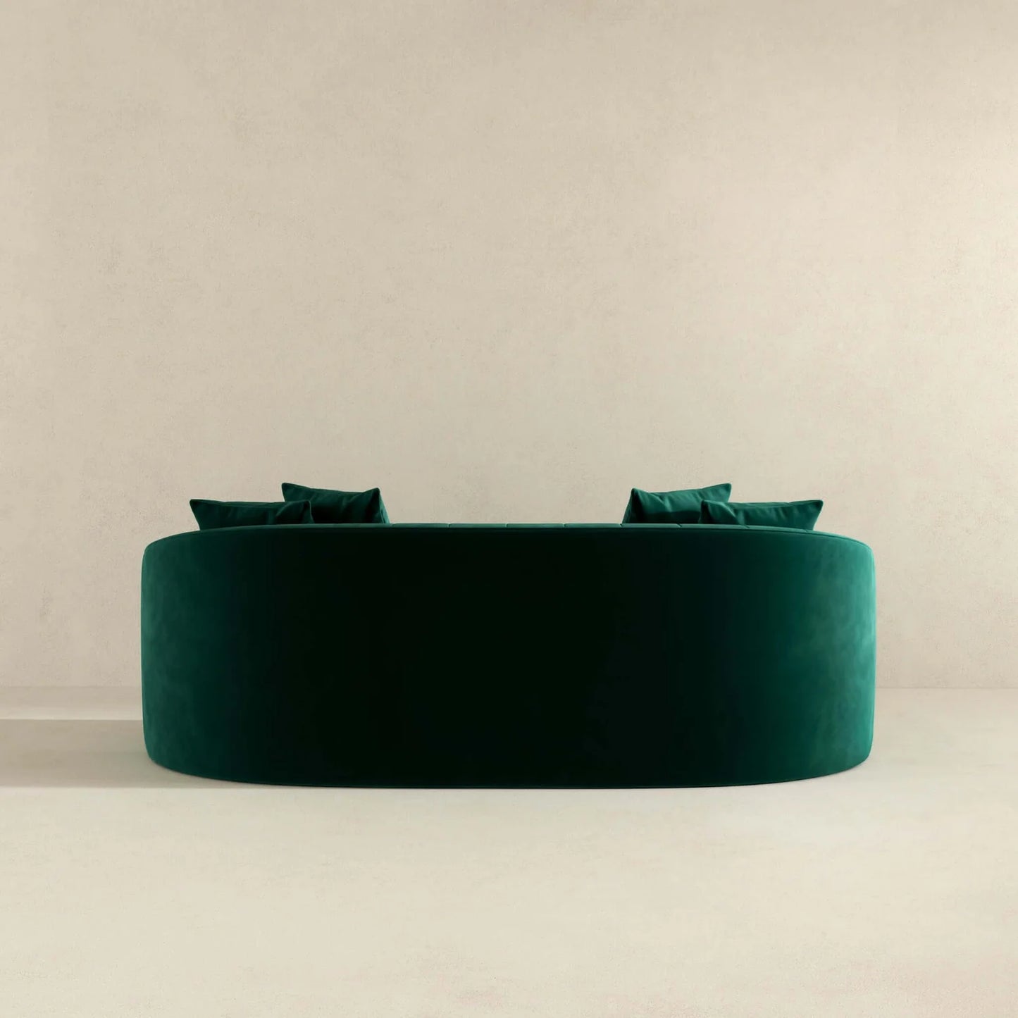 Kante Modern Green Velvet Sofa