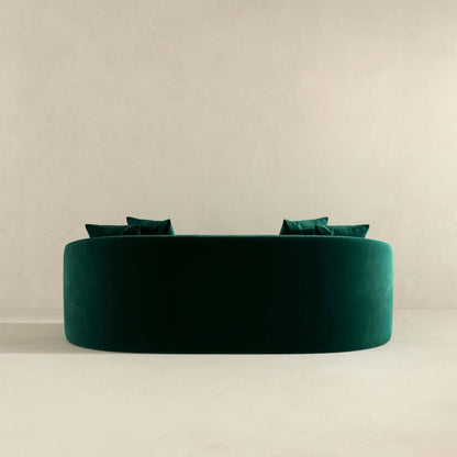 Kante Modern Green Velvet Sofa