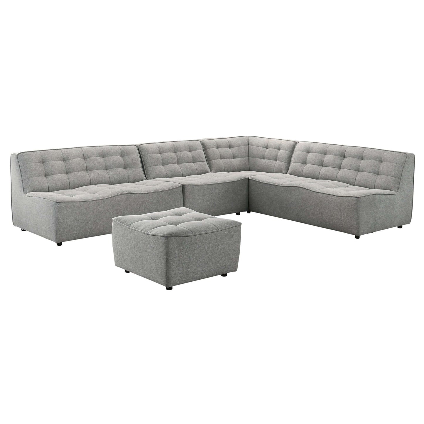 Selen Light Grey Sectional