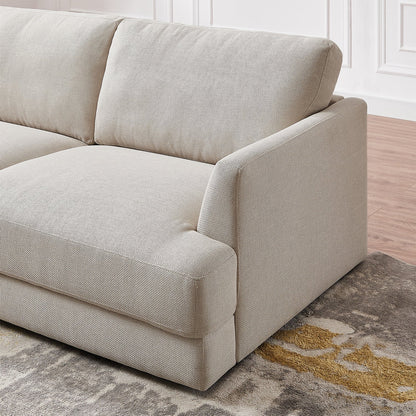 Glander Modern Cozy Sectional Sofa