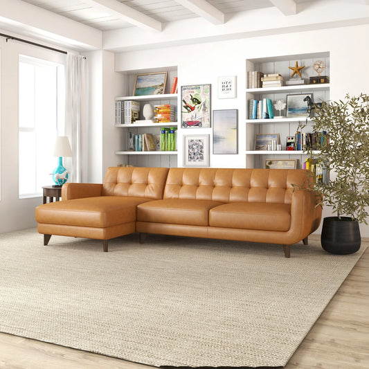 Allison Leather Sectional