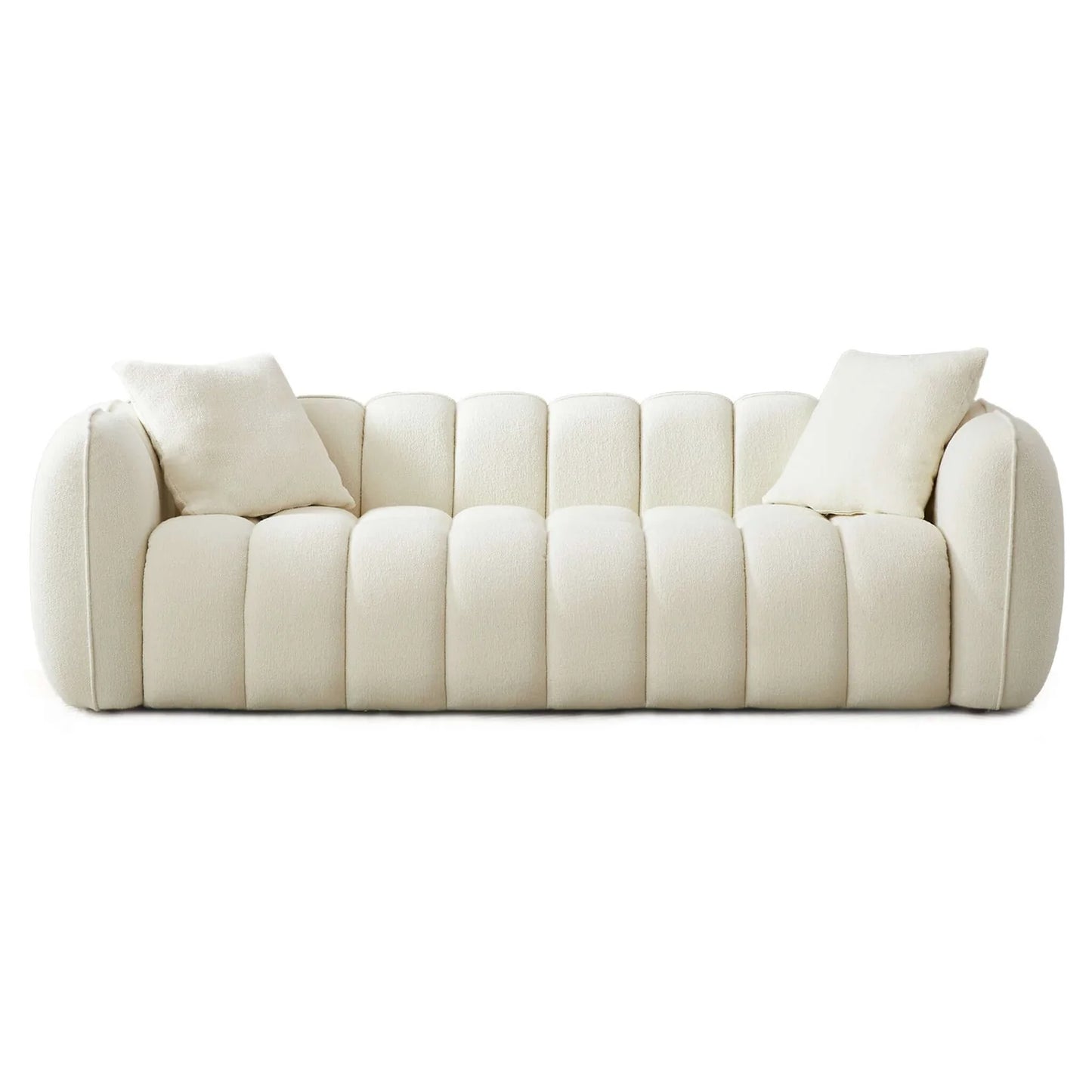 Marissa Boucle Sofa - Cream