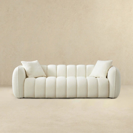 Marissa Boucle Sofa - Cream