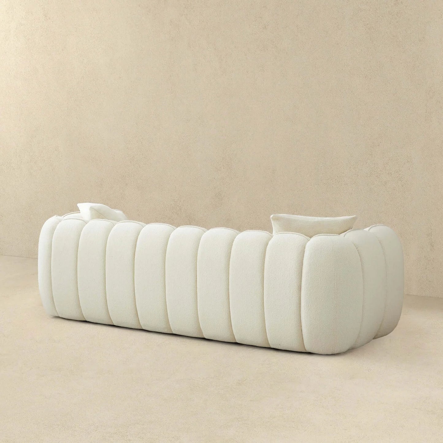 Marissa Boucle Sofa - Cream